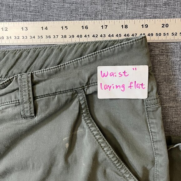 Nudie Adam Slim Fit Stretch Chino Pants - Men's Size 38*36(Fit 38*31) - Green - Picture 8 of 14